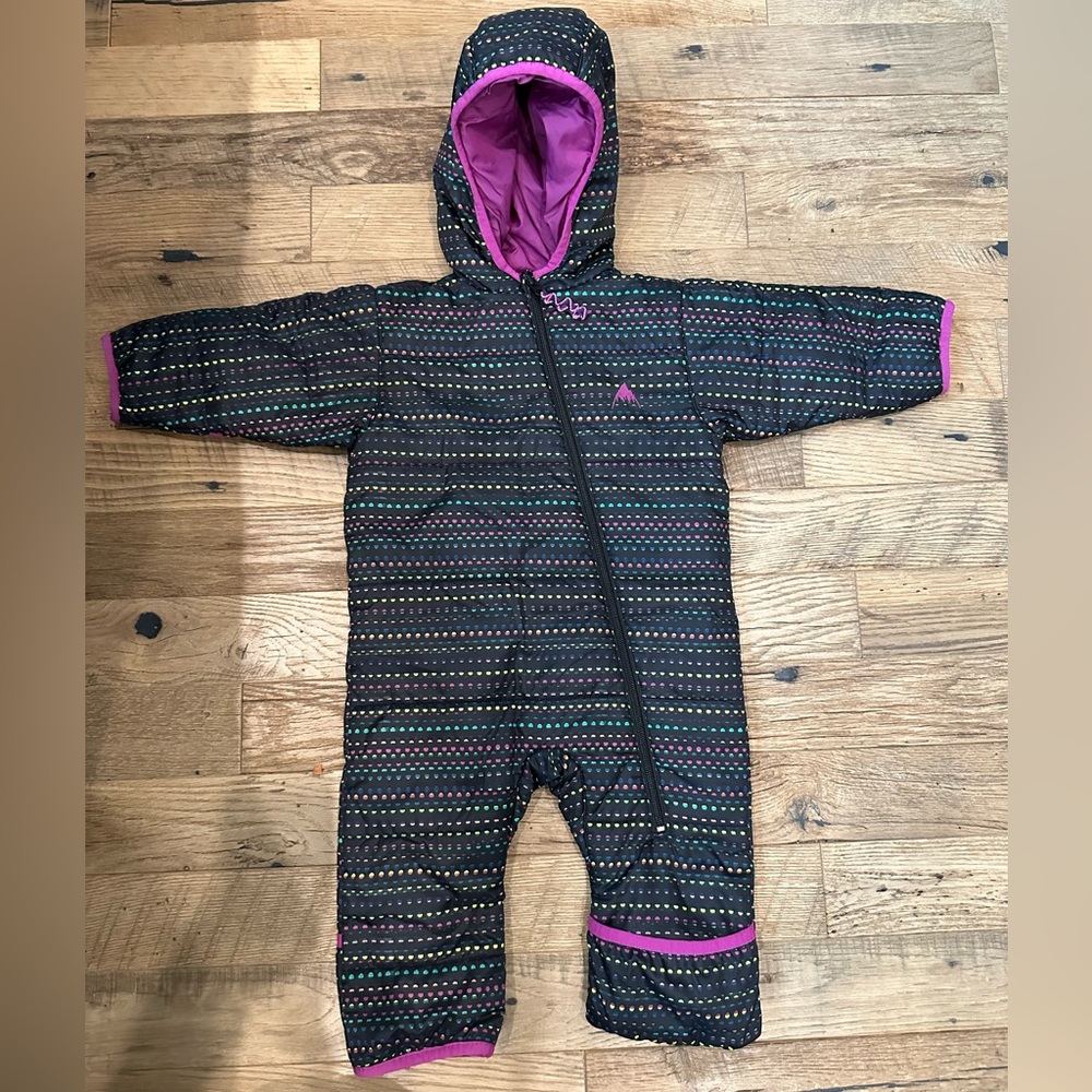 BURTON KIDS 6-12 mo snowsuit unisex perfect condition